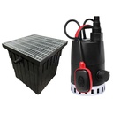 Sump & Single Pump Kit 600x600 + Grundfos CC7