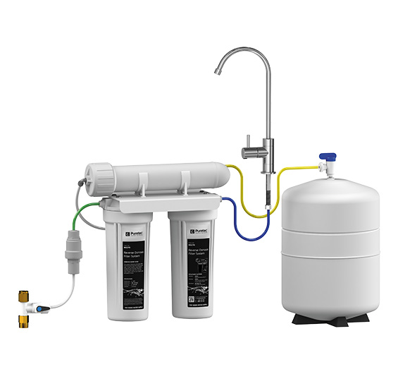 Puretec RO Series Reverse Osmosis Under-Sink Water Filter System