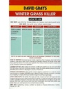 David Grays Winter Grass Killer 125g