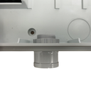 Conduit Plain to Screwed Adaptor 25mm with Lock Ring