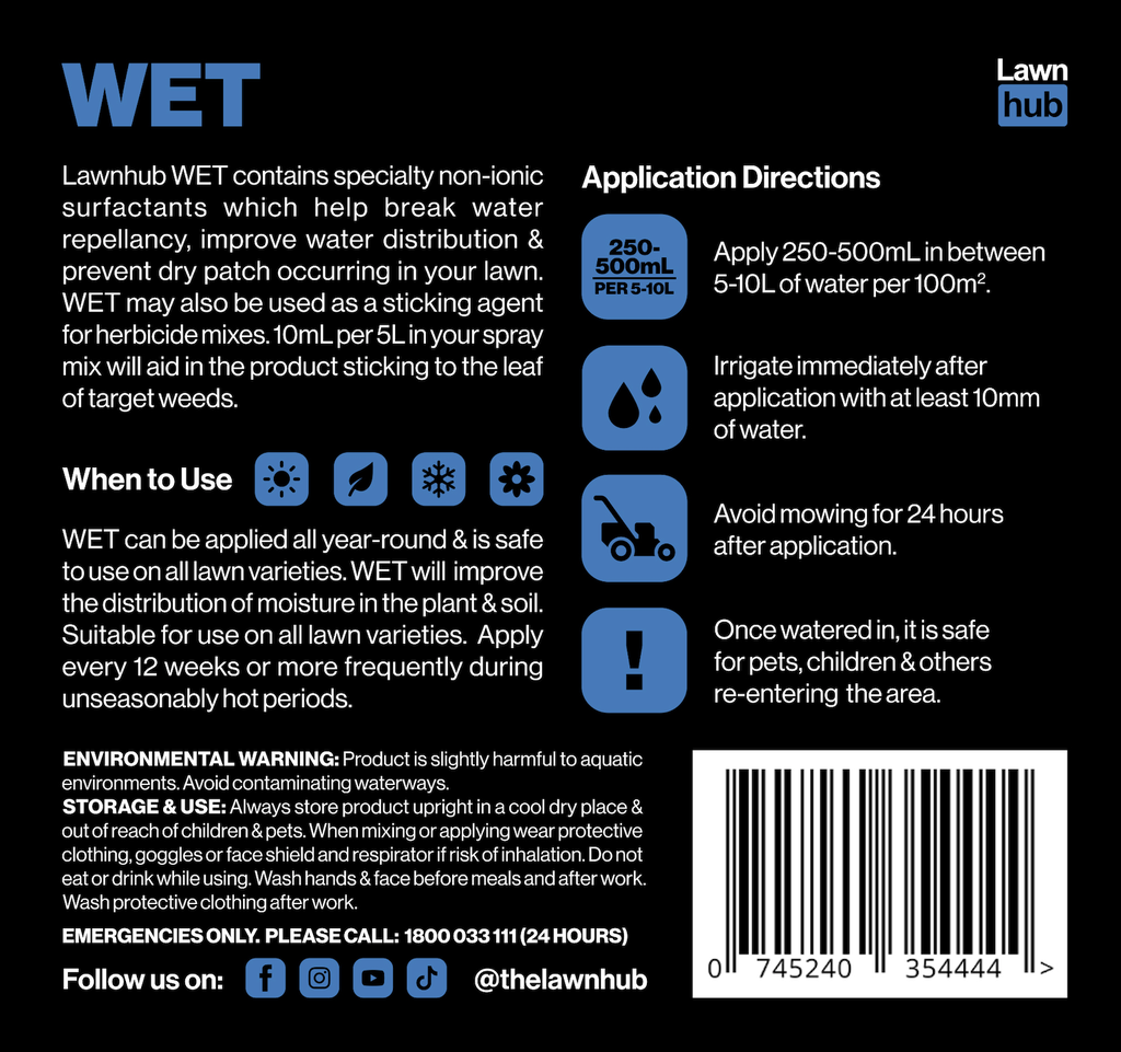 Lawnhub Wet 1L