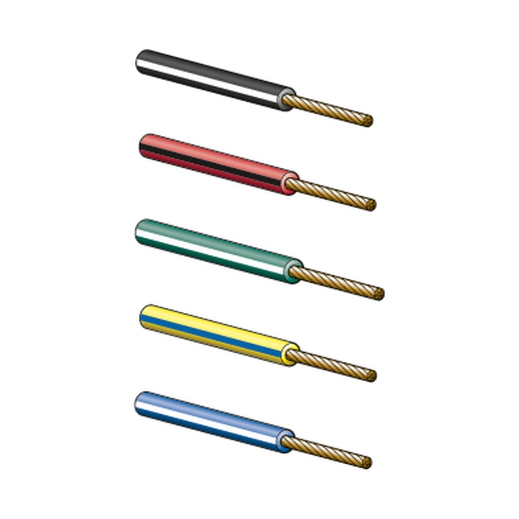Wire Single Core 2.5mm x 500m Black