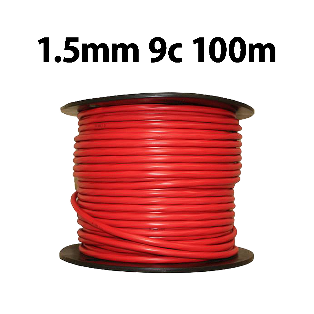 Wire Multicore 1.5mm 9C 100m