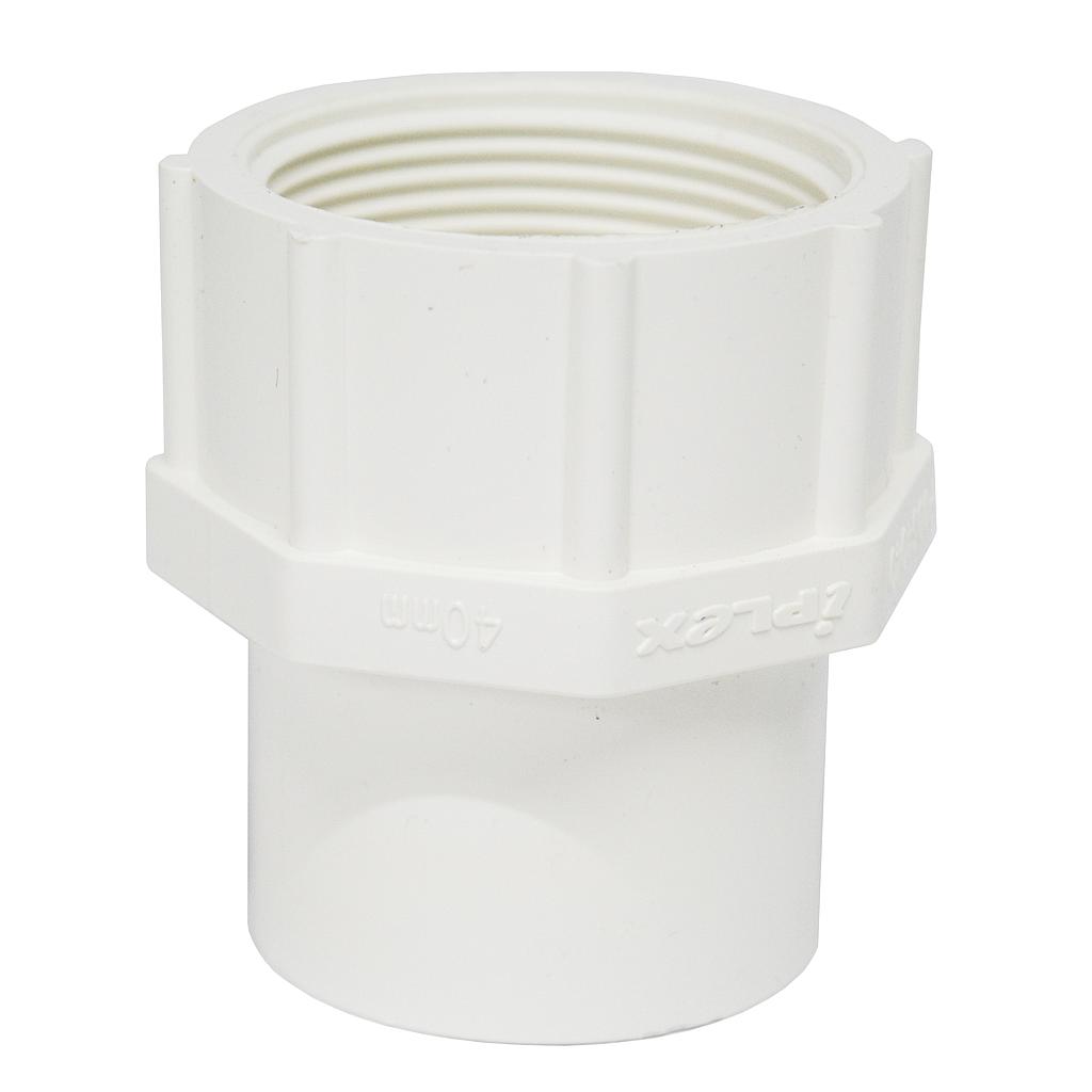 PVC Faucet Take Off Adaptor 40mm