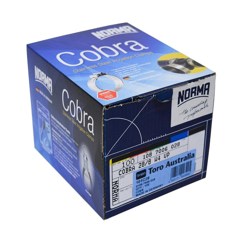 C28 25mm Cobra Clamp (Box of 100)