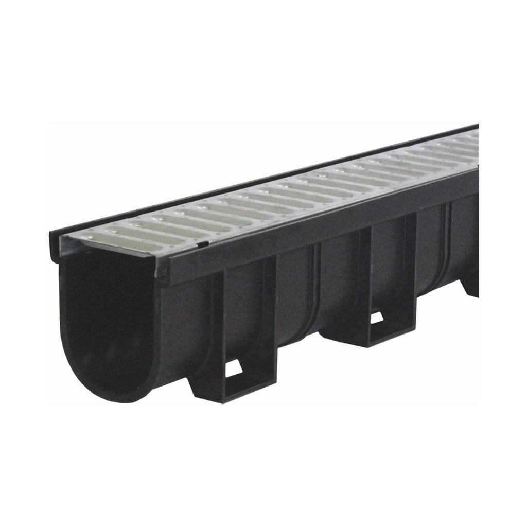 Reln Storm Drain 100mm x 3m  Galvanised Grate