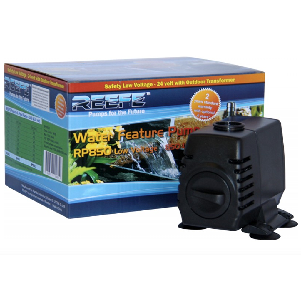 Reefe RP850LV Low Voltage Pond Pump 24V 850 L/H 10m Cable