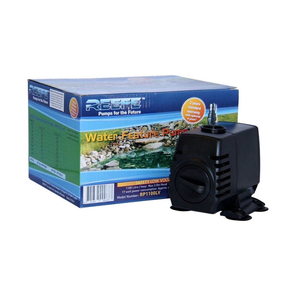 Reefe RP1100LV Low Voltage Pond Pump 24V 1100 L/H 10m Cable