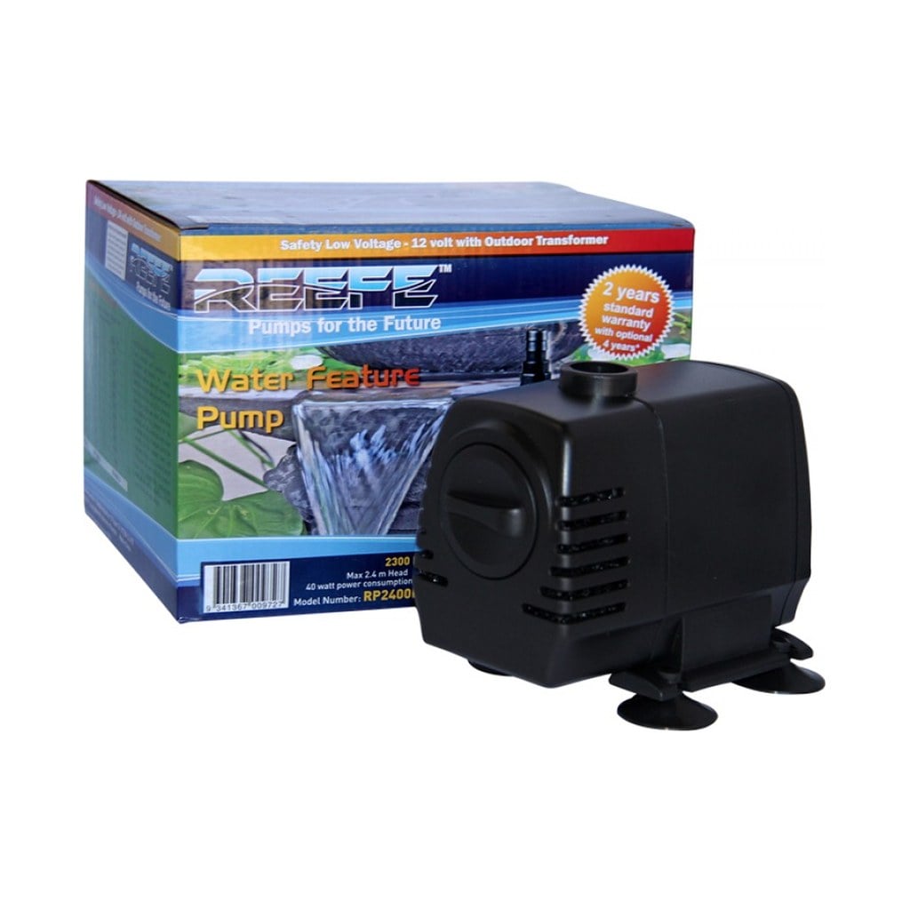 Reefe RP2400LV Low Voltage Pond Pump 24V 2400 L/H 10m Cable