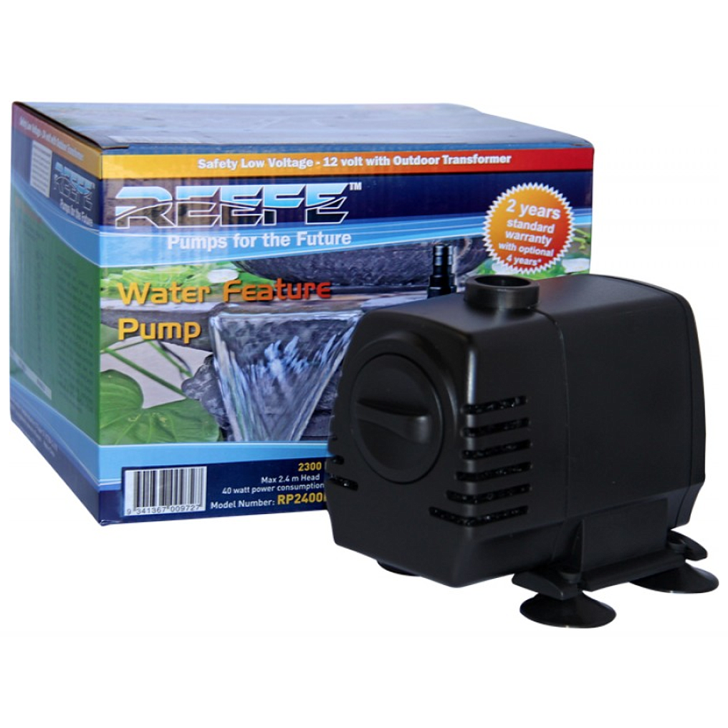 Reefe RP2400LV Low Voltage Pond Pump 24V 2400 L/H 10m Cable