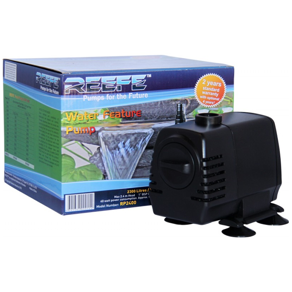 Reefe RP2400 Pond Pump 240V 2400 L/H 10m Cable