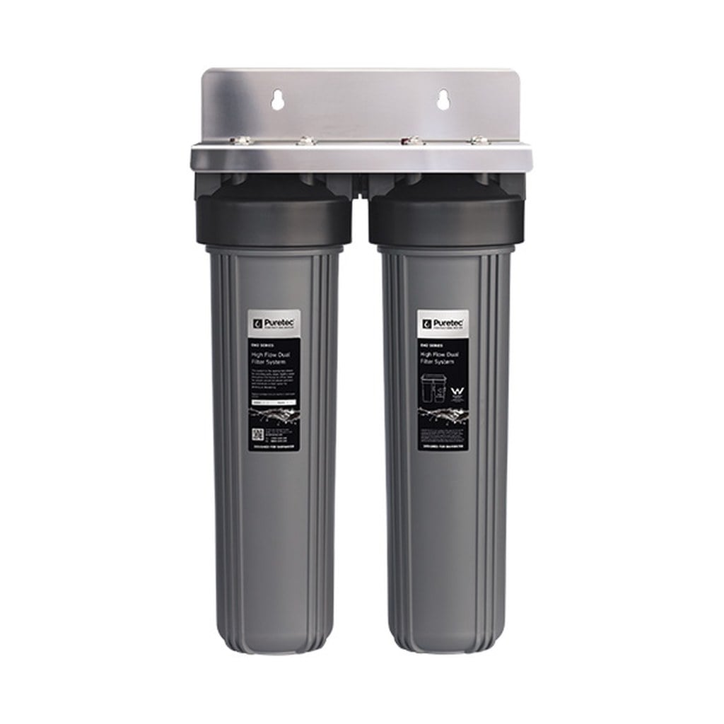Puretec WH2-60 Series Whole House Dual Water Filter Systems 60L/M Max