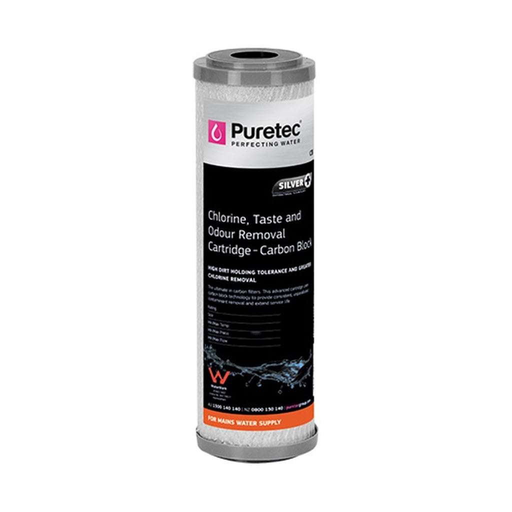 Puretec 10" x 2.5" Carbon Block 5 Micron Filter CB051