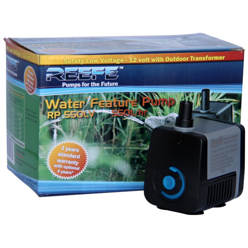 Reefe RP550LV Low Voltage Pond Pump 24V 550 L/H 10m Cable