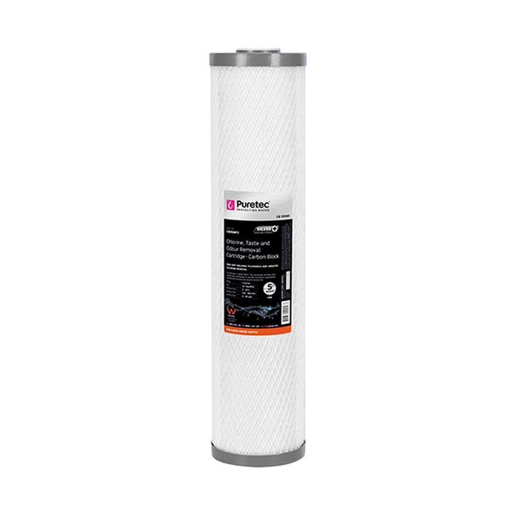 Puretec 20" x 4.5" Carbon Block Filter 10 Micron CB10MP2