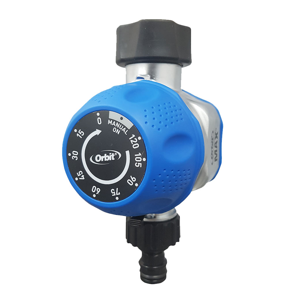 Orbit Max 2 Hour Mechanical Metal Tap Timer