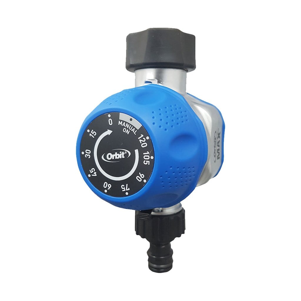 Orbit Max 2 Hour Mechanical Metal Tap Timer