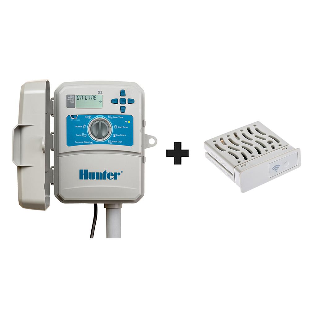 Hunter X2 6 Station Outdoor Controller + Wifi Wand