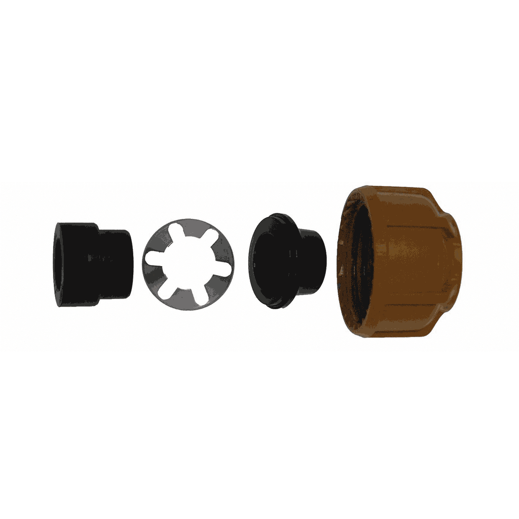 Metric Poly To Copper Kit 25mmP X 1/2" Copper