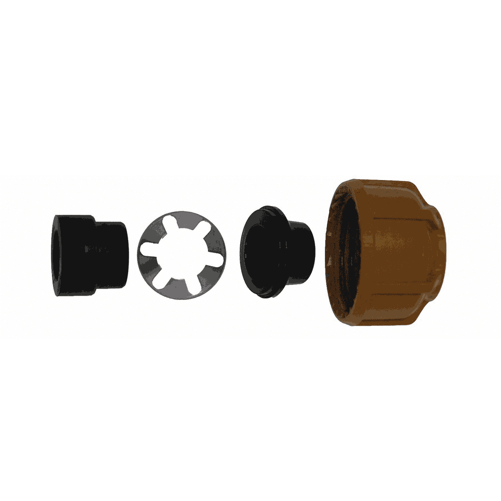 Metric Poly To Copper Kit 25mmP X 1/2" Copper