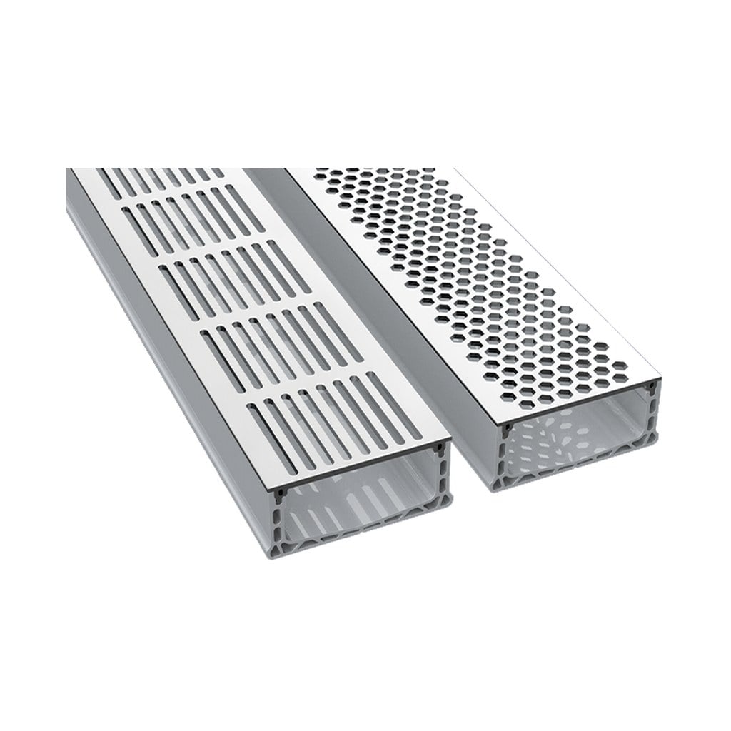 Ultra Drain Plus 130 - 1 Piece Pack (2 L/M) Includes 1 x End Cap, 1 x Joiner & 1 x End Outlet