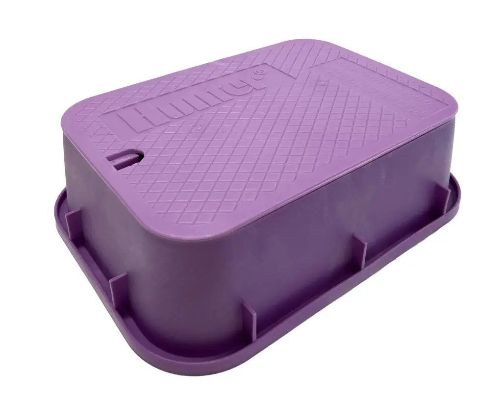HUNTER Valve Box 380 x 540 Rec. 175 Deep 1420-6VB LILAC Lid