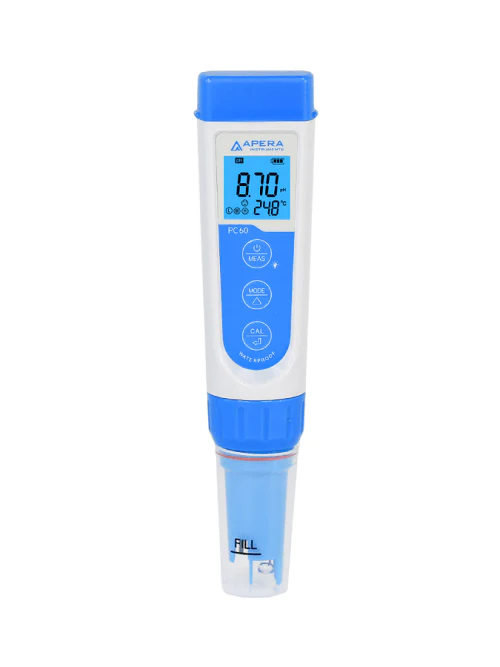Premium Multiparameter (pH/EC/TDS/Sal/Temp) Pocket Tester - IC-PC60