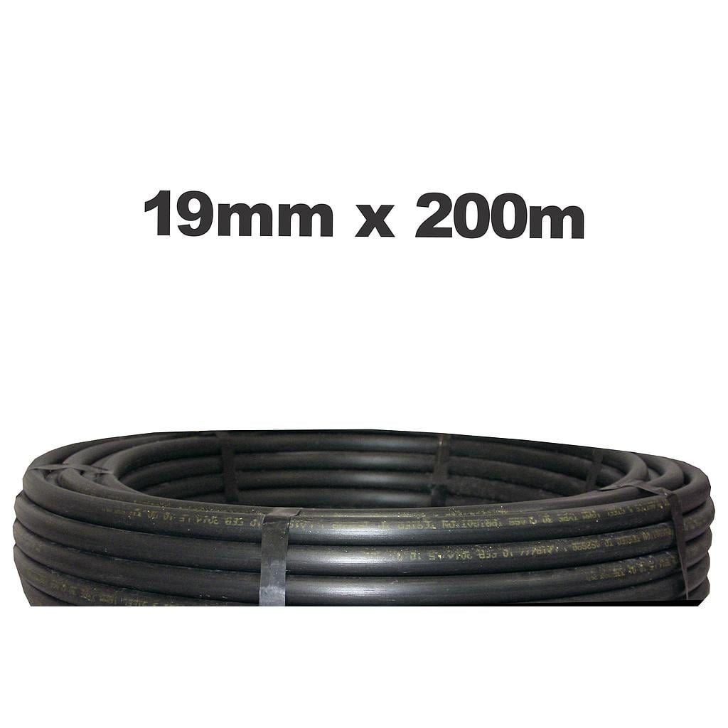 Poly Pipe 19mm x 200m LD
