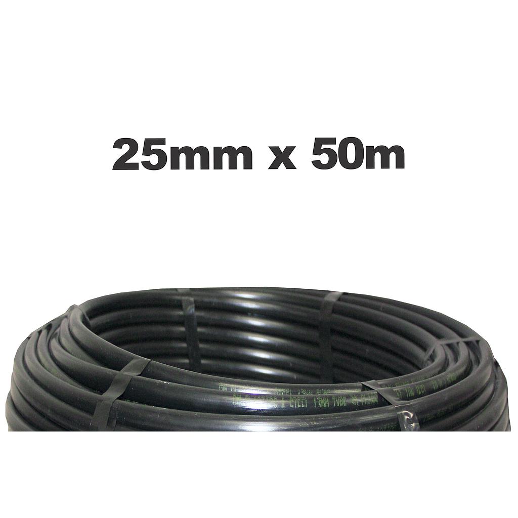 Poly Pipe 25mm x 50m LD
