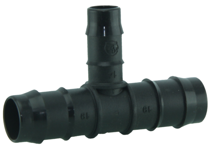 DBRT 19mm x 14mm Poly Reducing Tee