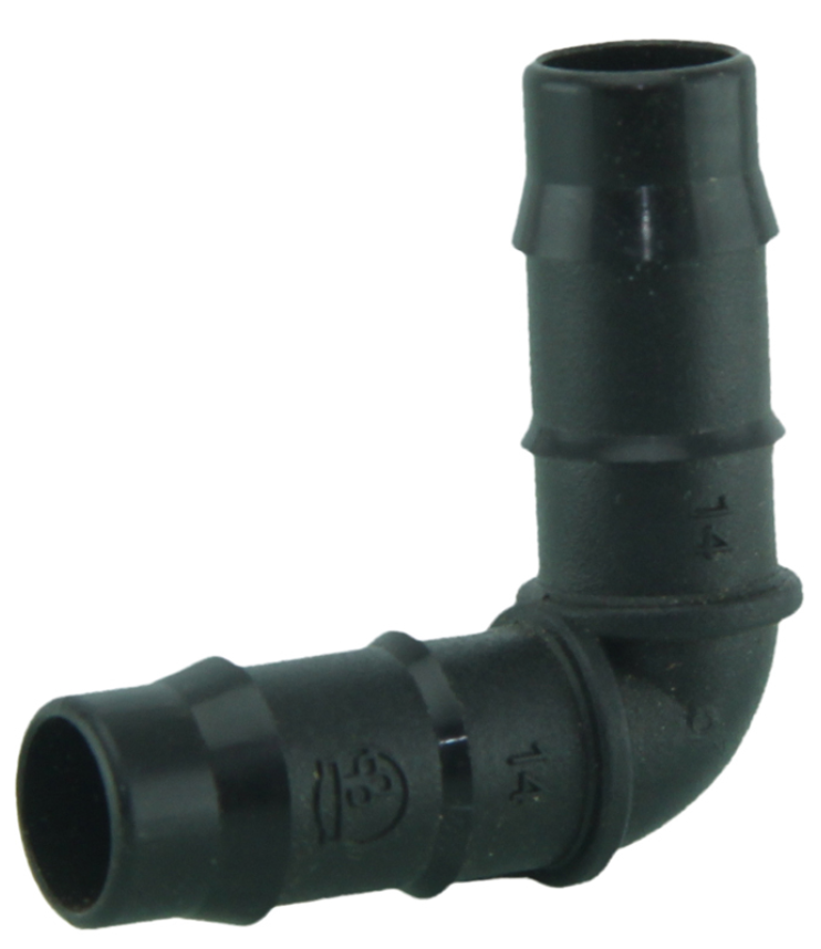DBE 14mm Double Barb Elbow