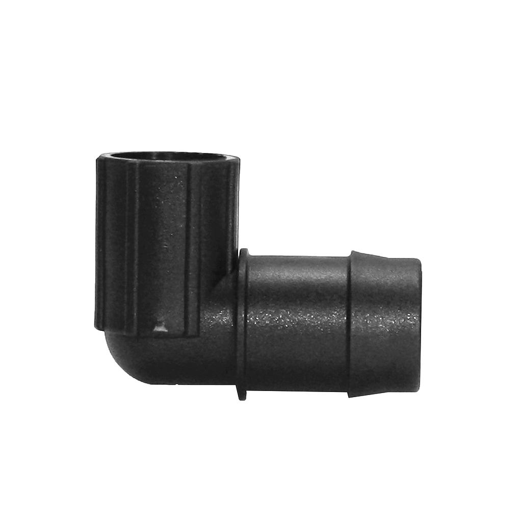 E10G12F 25mmPx15mmFi Poly Elbow