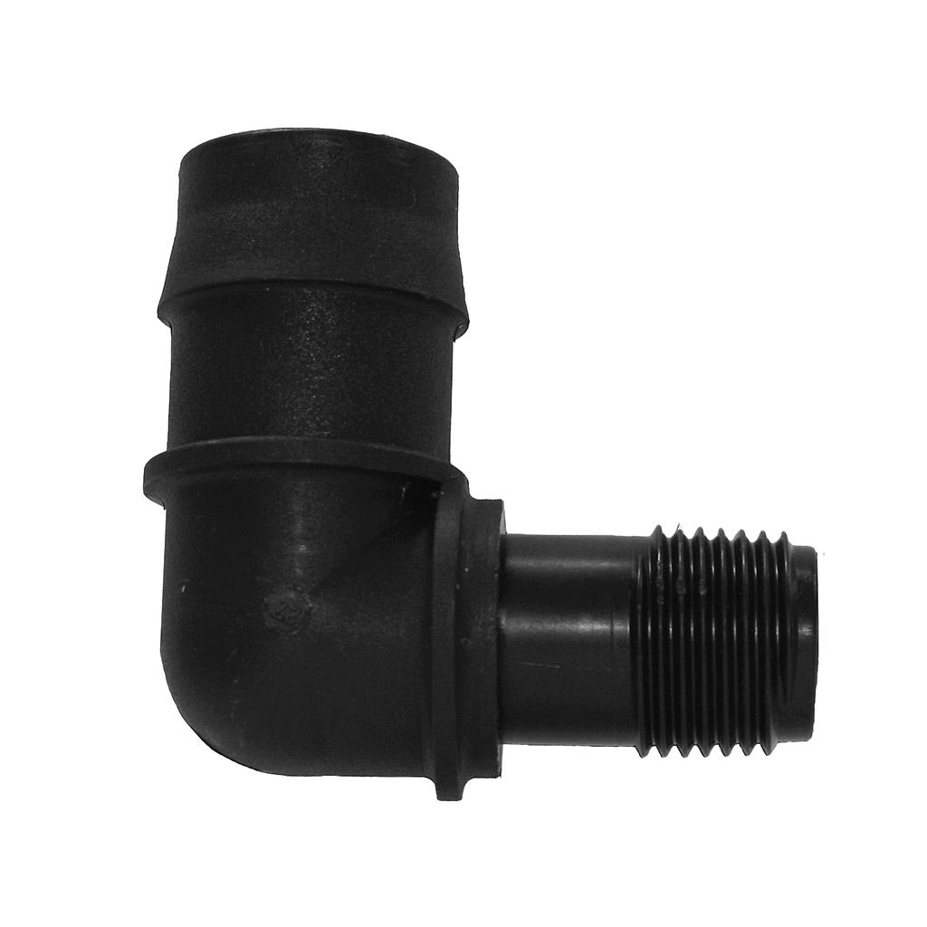 E10G12M 25mmPx15mmMi Poly Elbow