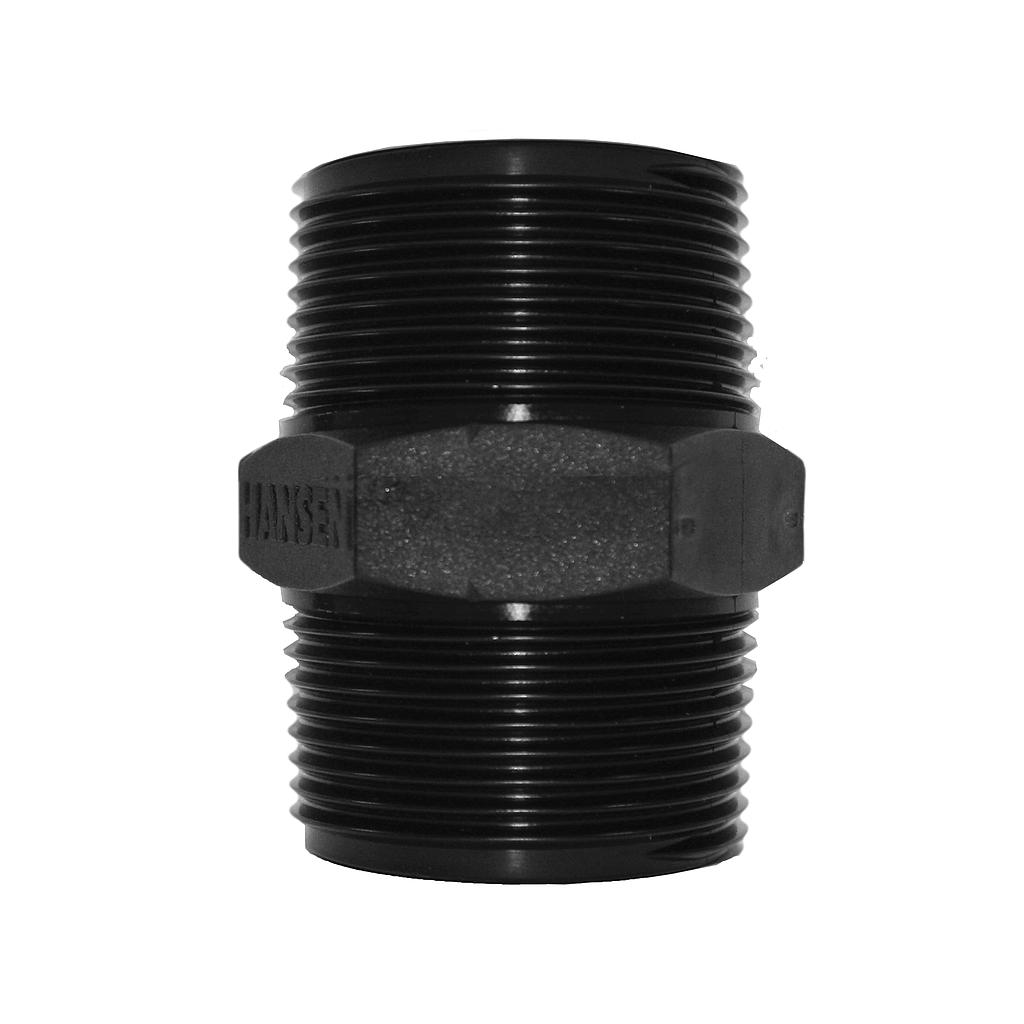 Poly Nipple Screwed 32mmx32mm