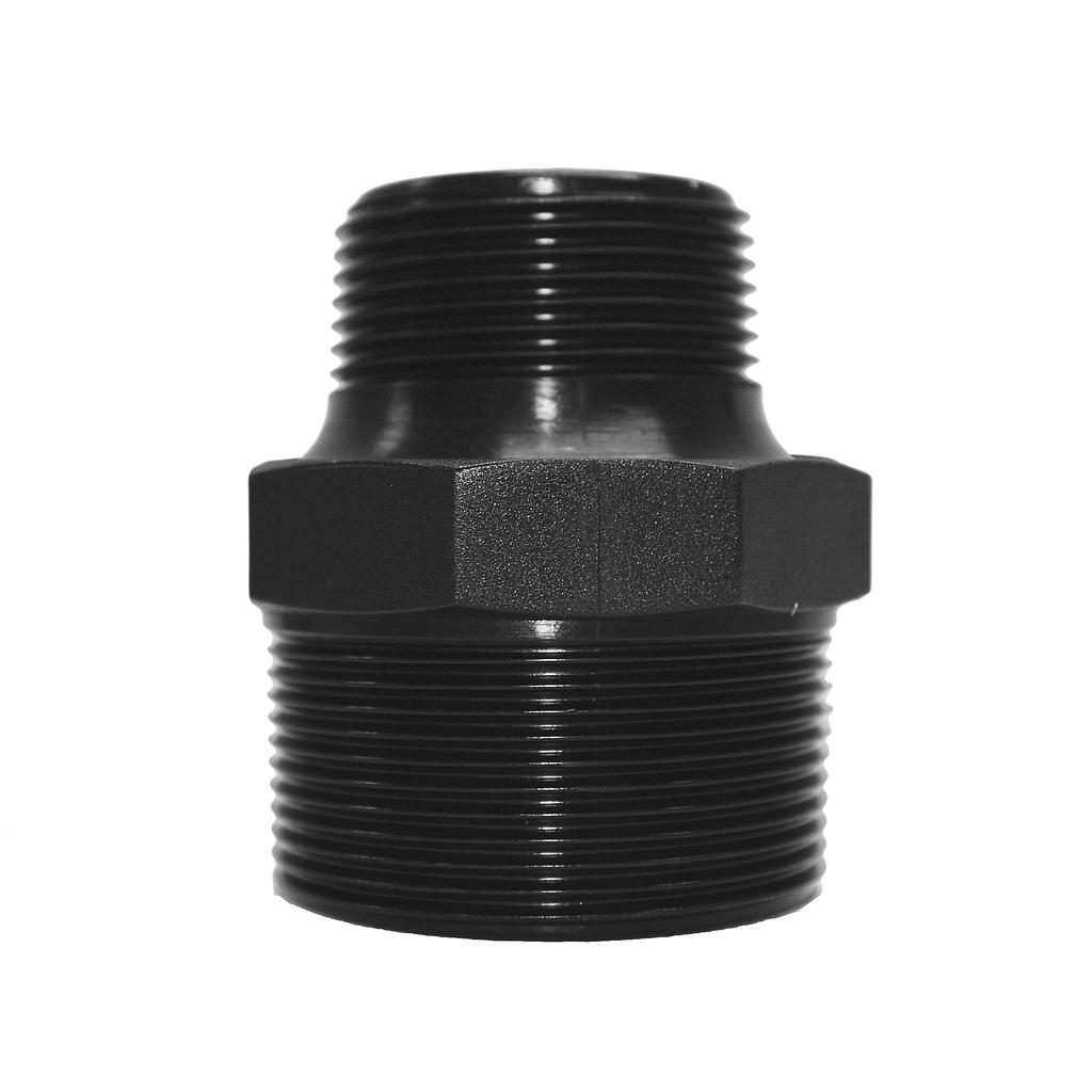 Poly Nipple Screwed 50mmx40mm