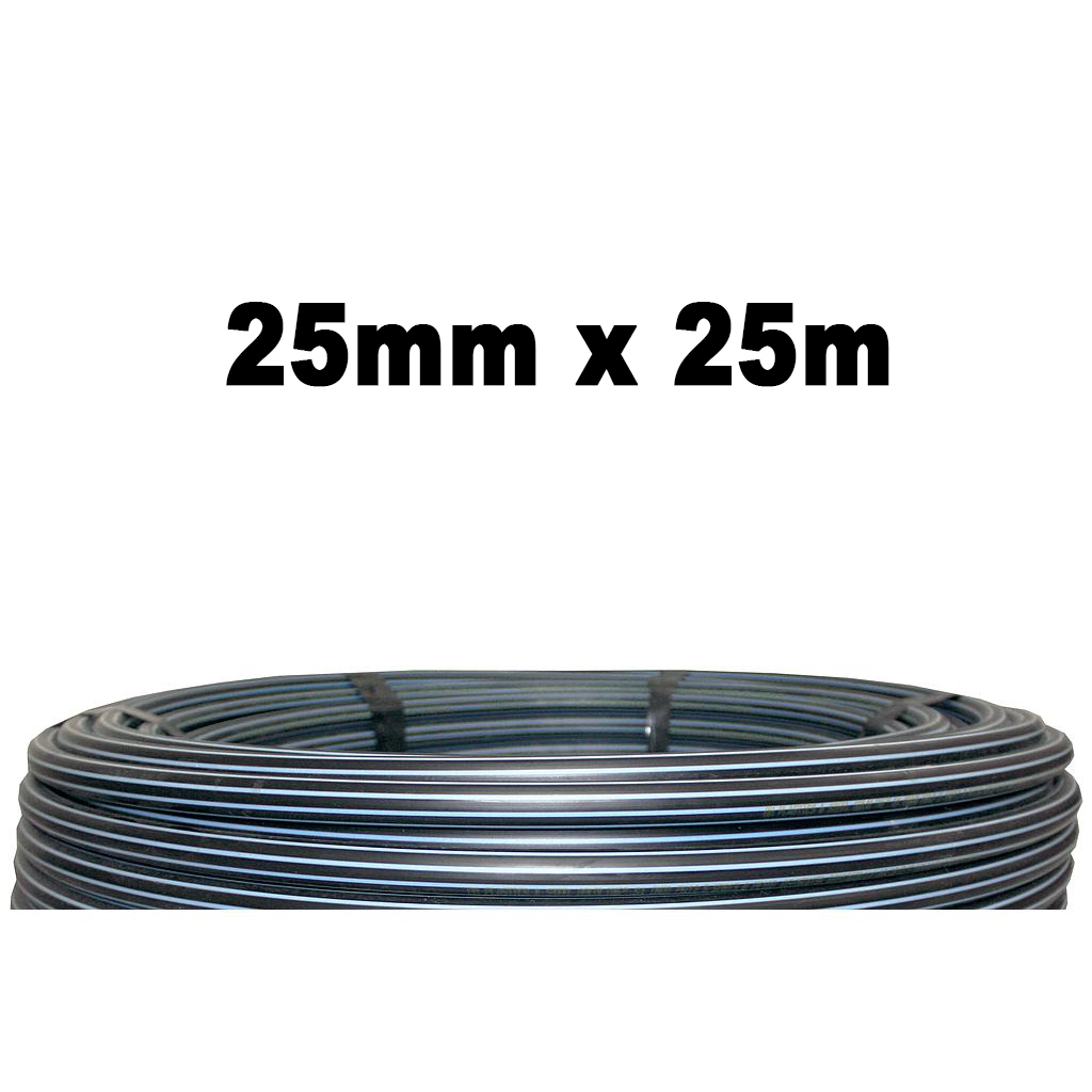 Blueline PE100 25mm x 25m PN12.5