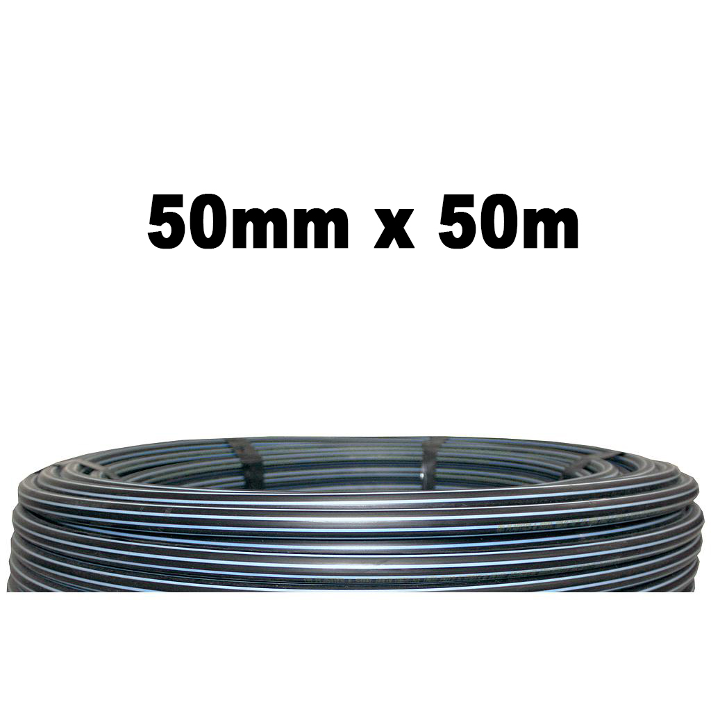 Blueline PE100 50mm x 50m PN12.5