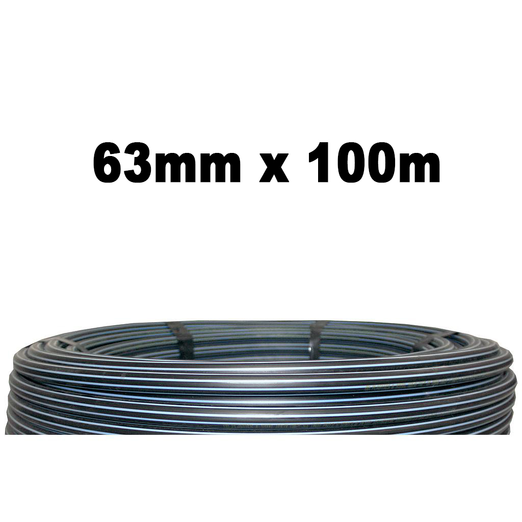Blueline PE100 63mm X 100m PN12.5