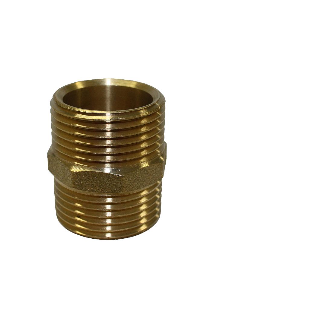 Brass Nipple 25mm x 25mm