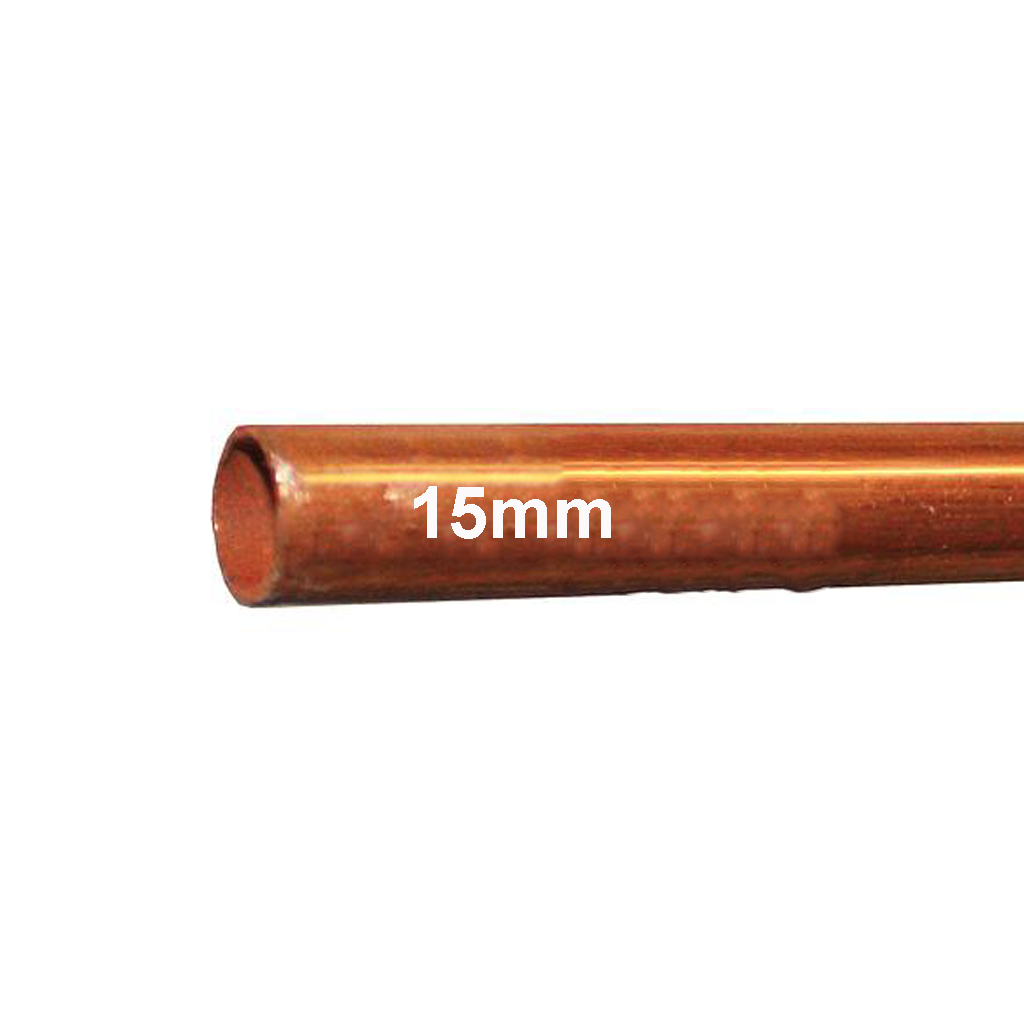 Copper Tube 15mm x 6m