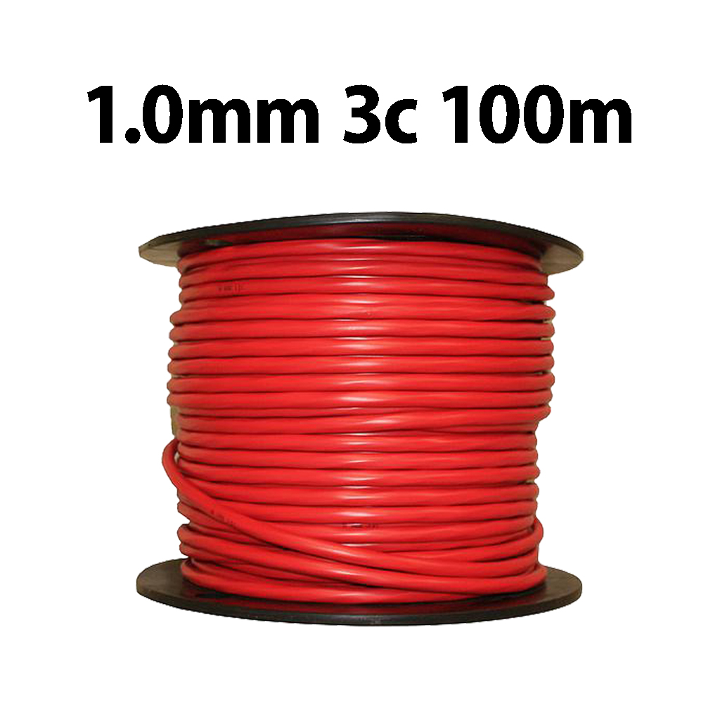 Wire Multicore 1.0mm 3C 100m