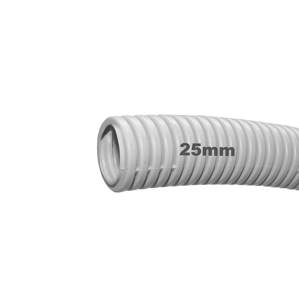 Conduit Grey Flexible 25mm Per Meter