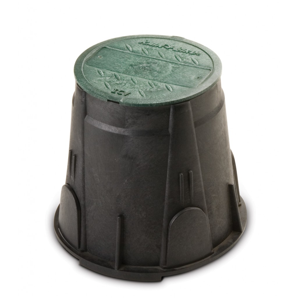 Rain Bird Valve Box 7" Round Green Lid