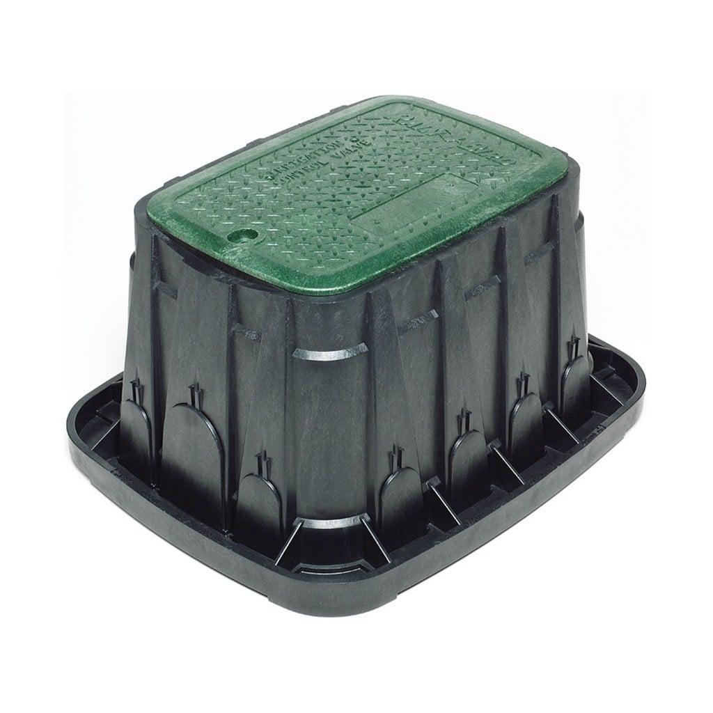 Rain Bird Valve Box Standard 1419-12 Green Lid
