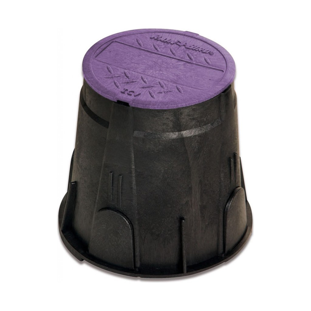 Rain Bird Valve Box 7" Round Lilac Lid