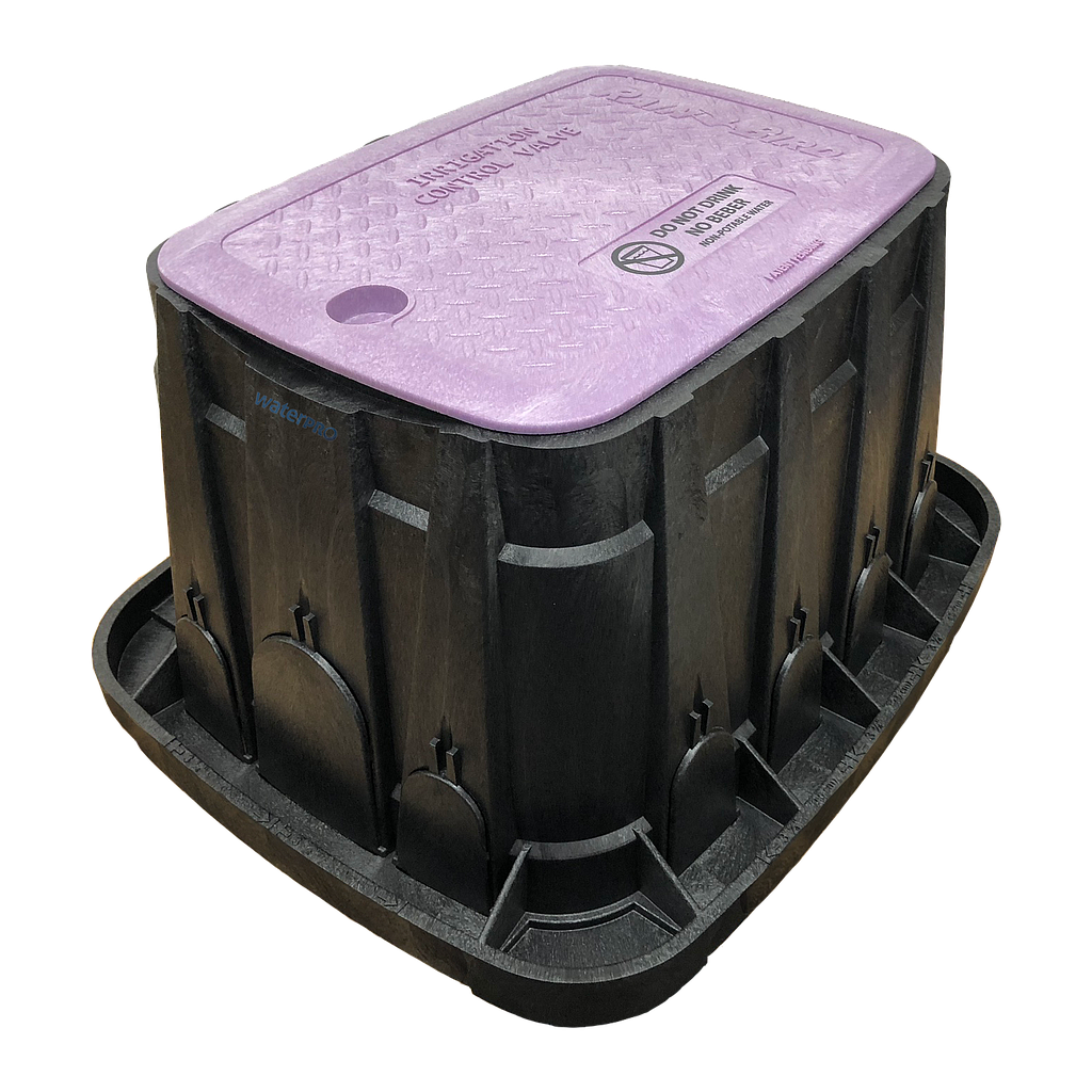 Rain Bird Valve Box Standard 1419-12 Lilac Lid