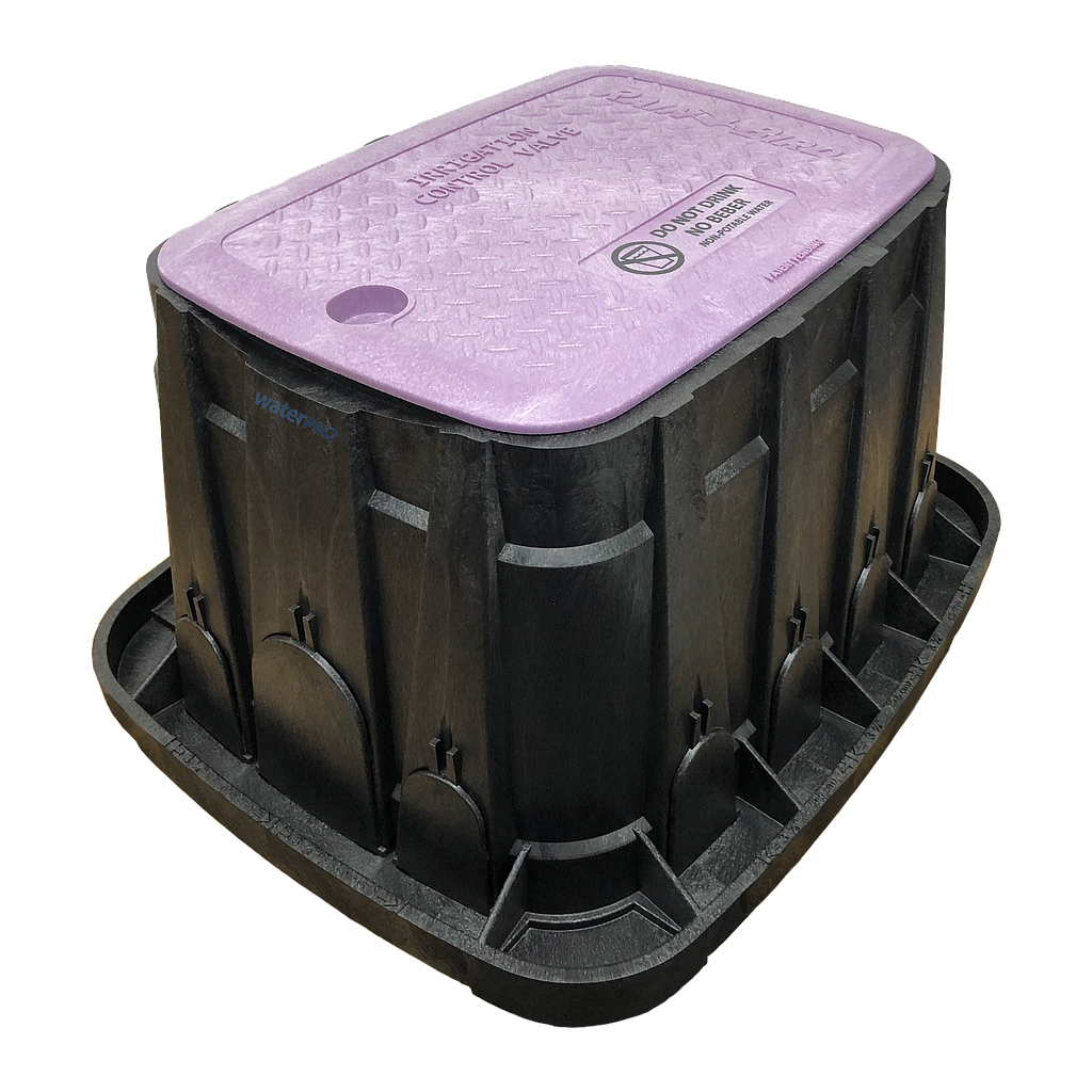 Rain Bird Valve Box Standard 1419-12 Lilac Lid