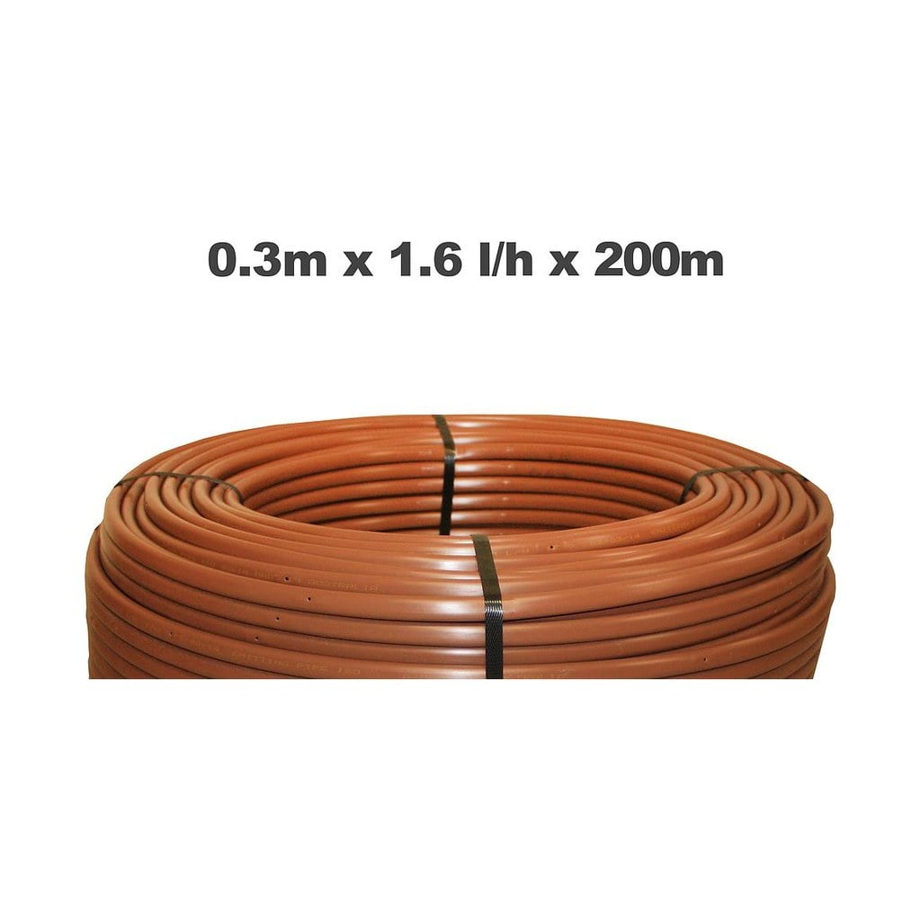 Netafim Techline AS 0.3m 1.6l/h 200m