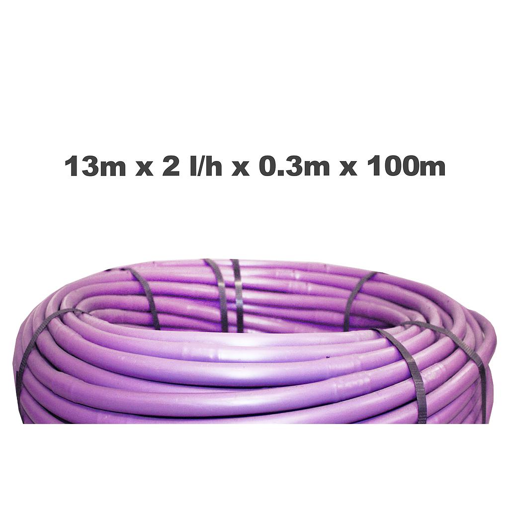 Enviro-drip PC 13mm 2l/h 0.3m 100m