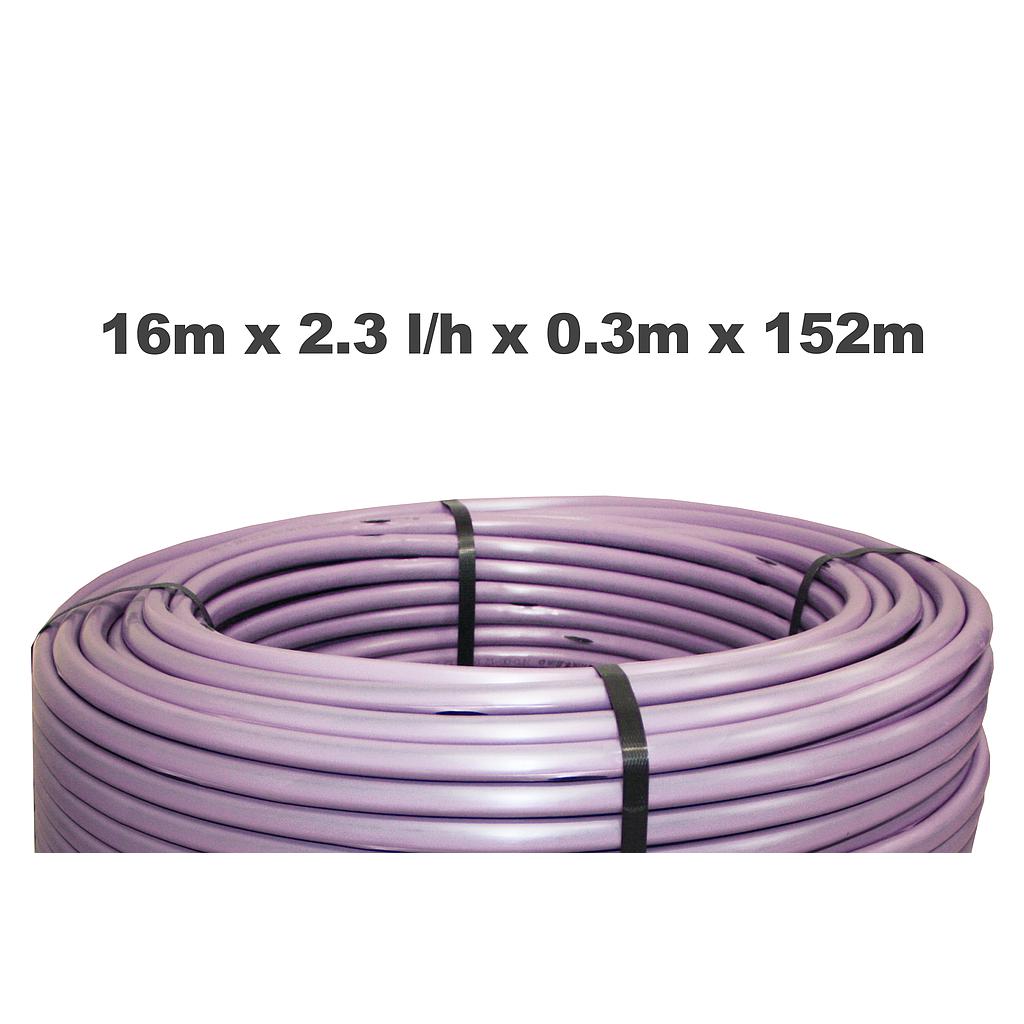 Copper Shield 16mm 0.3m 2.3l/h 152m Purple